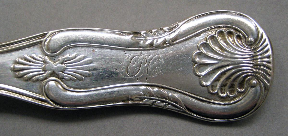 1961.0638.002 Silver Fork engraving