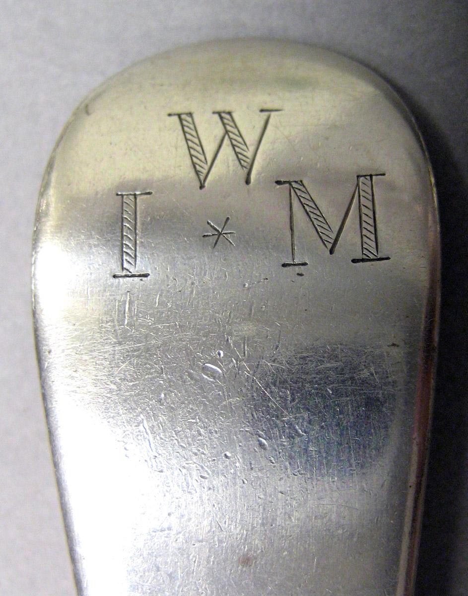 1961.0240.001 Silver Fork engraving