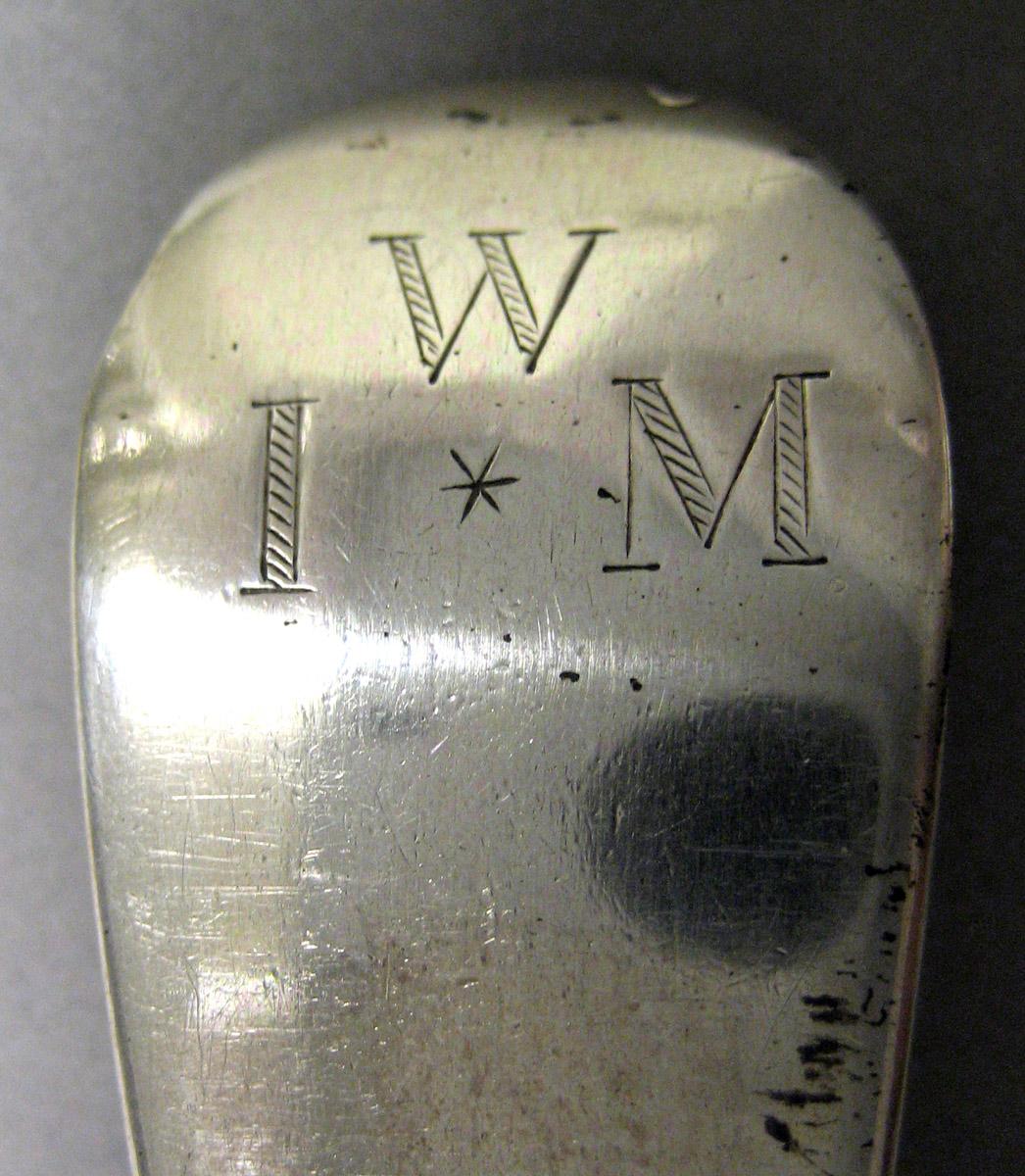 1961.0240.003 Silver Fork engraving