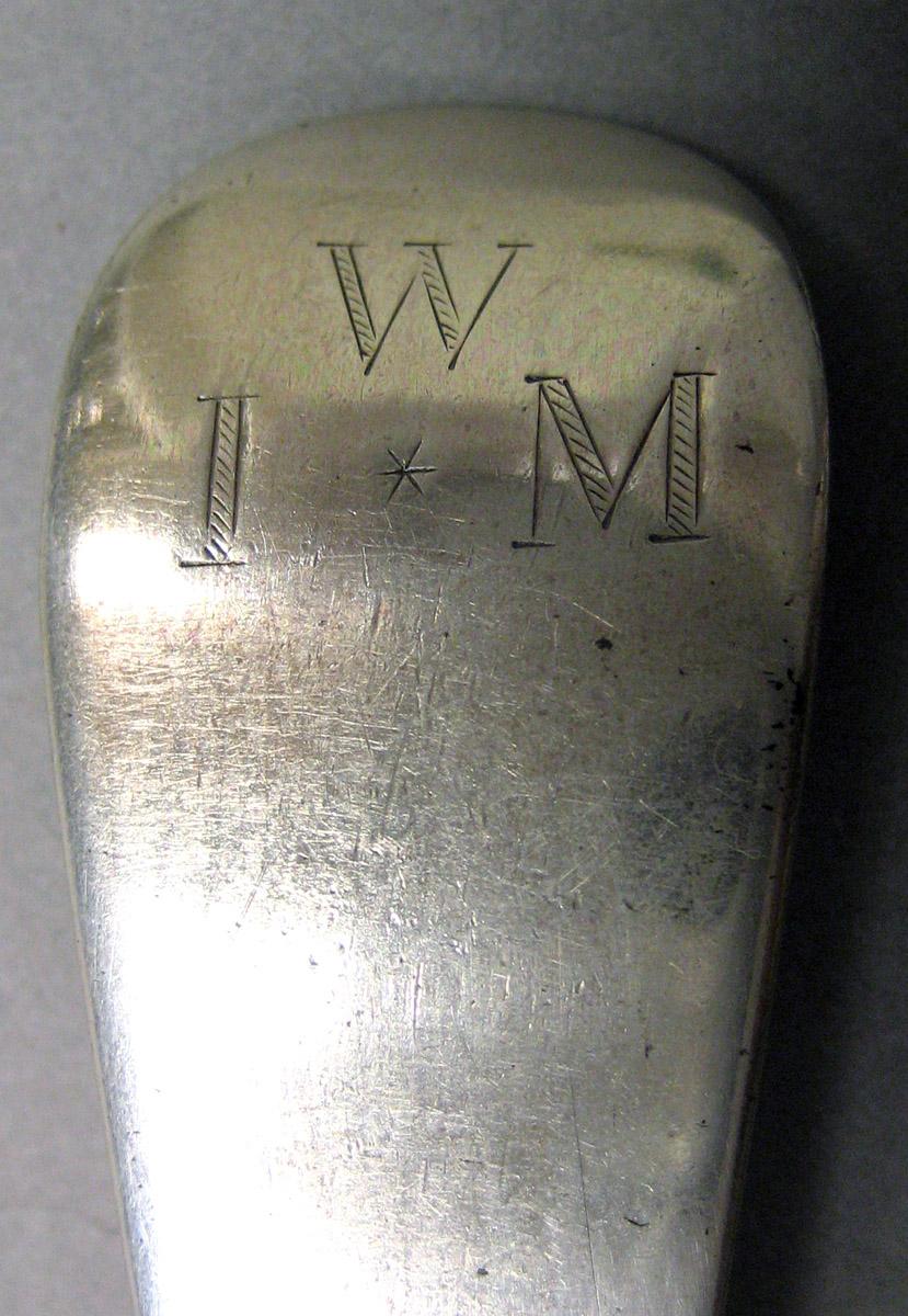 1961.0240.004 Silver Fork engraving