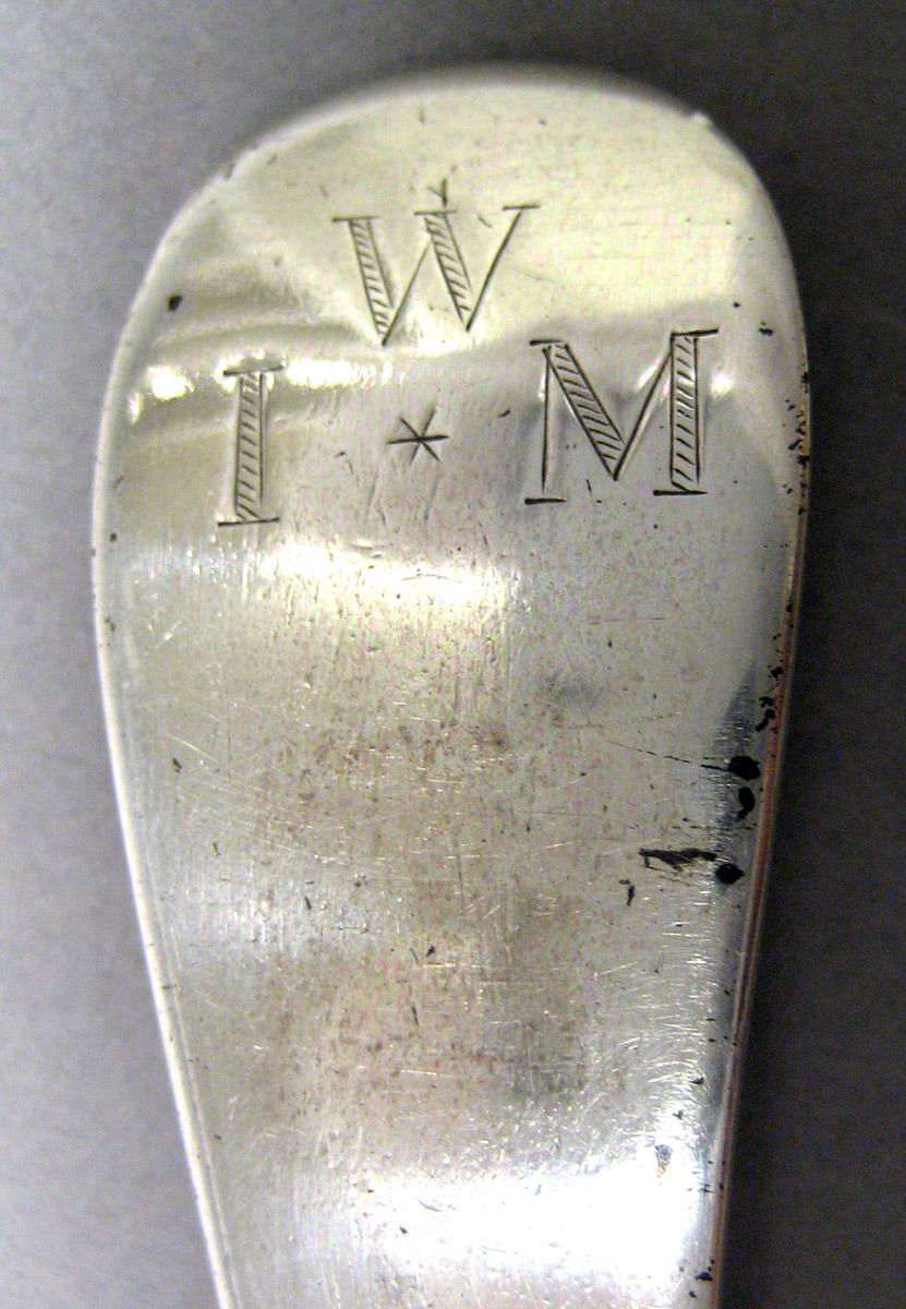 1961.0240.006 Silver Fork engraving