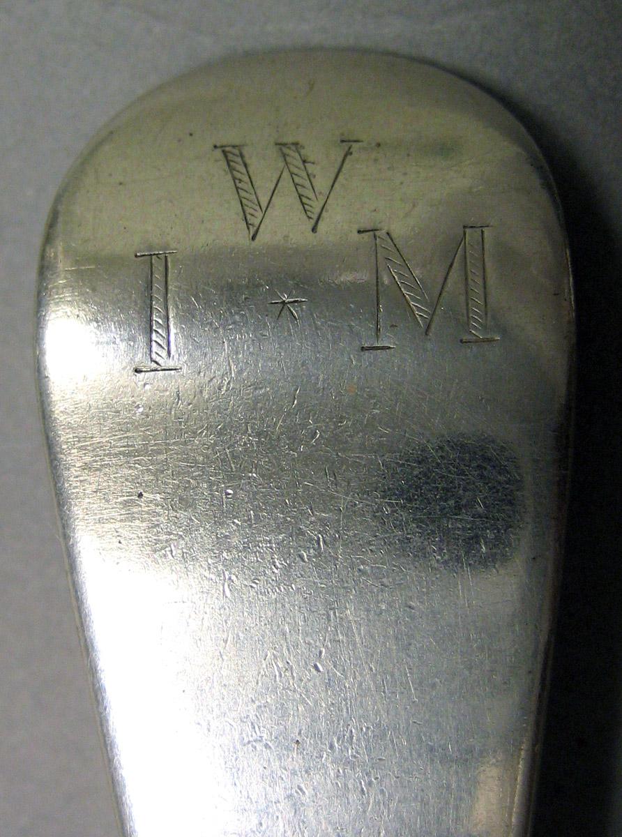 1961.0240.007 Silver Fork engraving