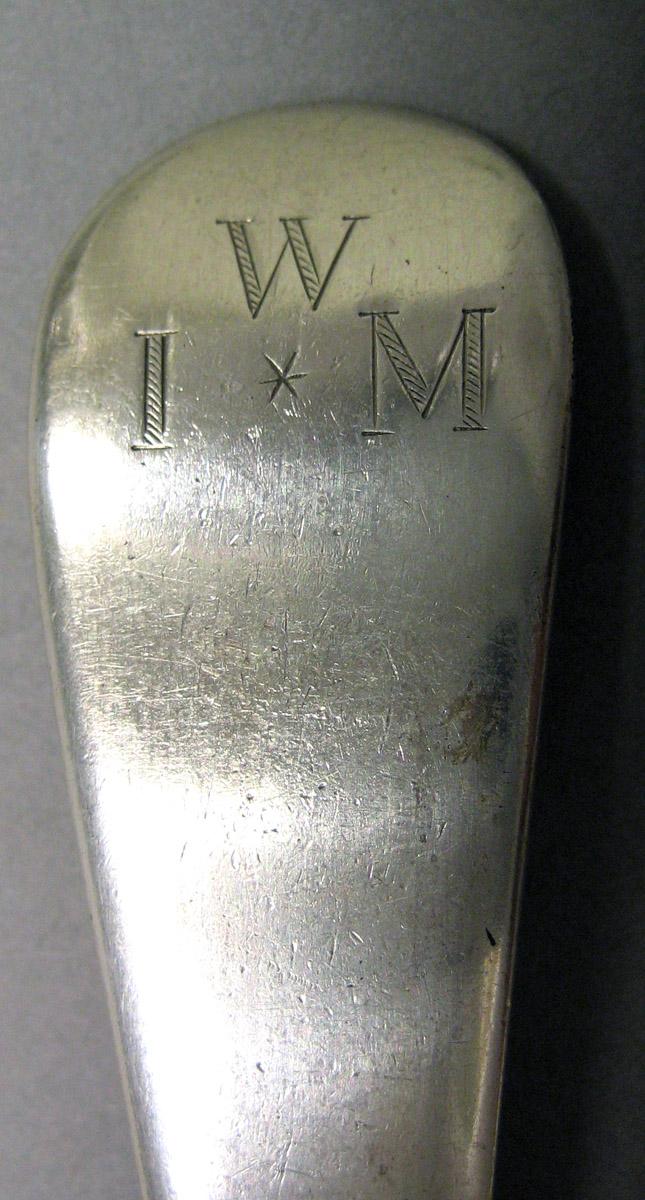 1961.0240.010 Silver Fork engraving