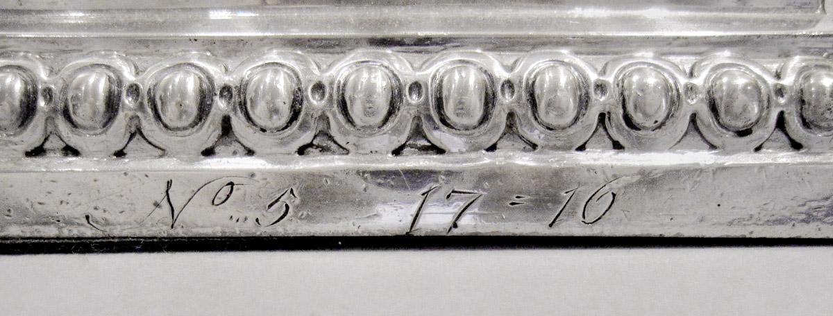 1961.0649.004 A Candlestick, inscription 1