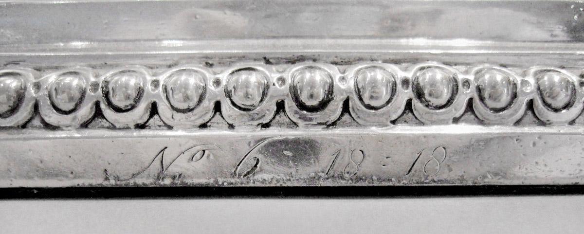 1961.0649.005 A Candlestick, inscription 1