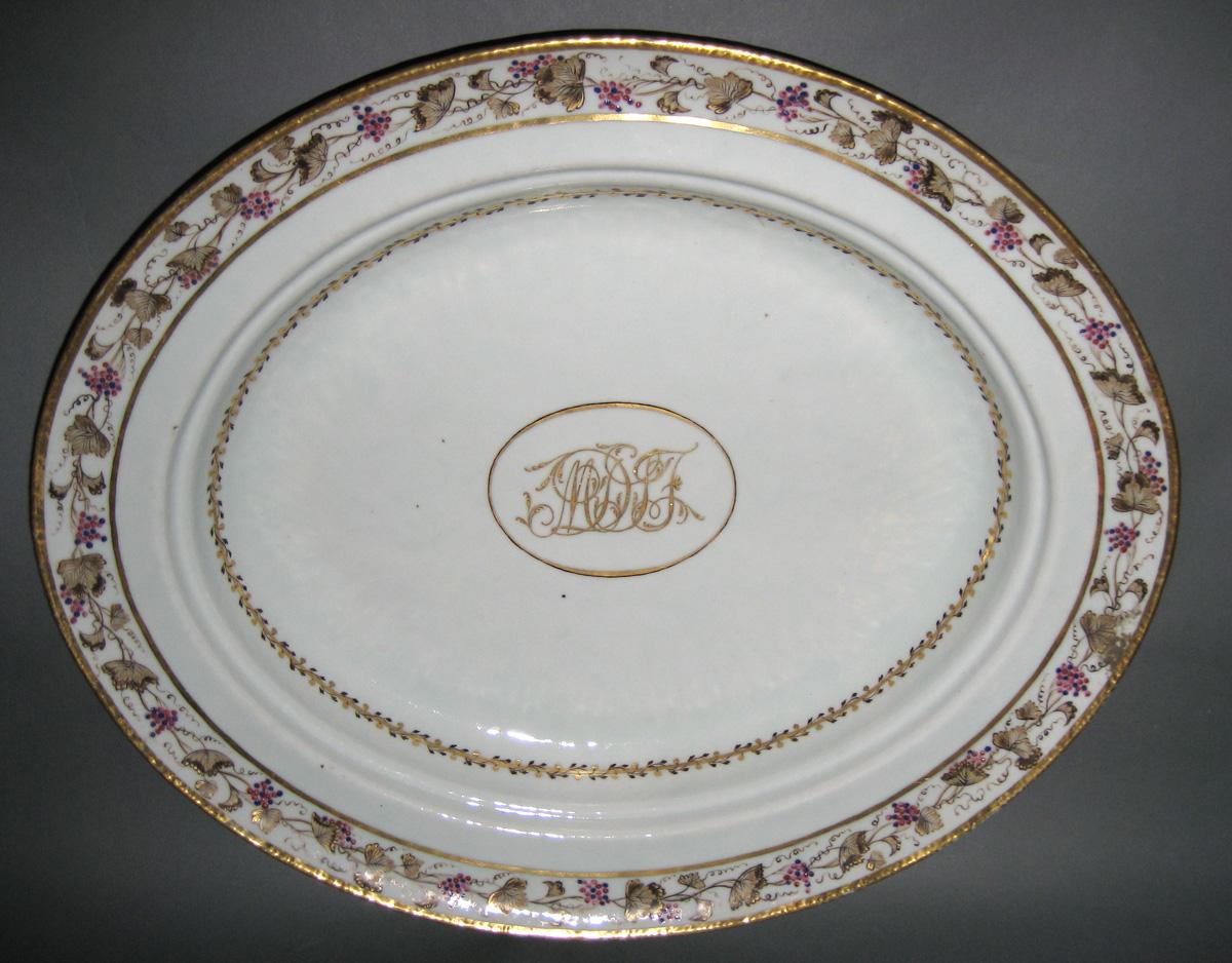 1961.0655.007 A Porcelain Platter