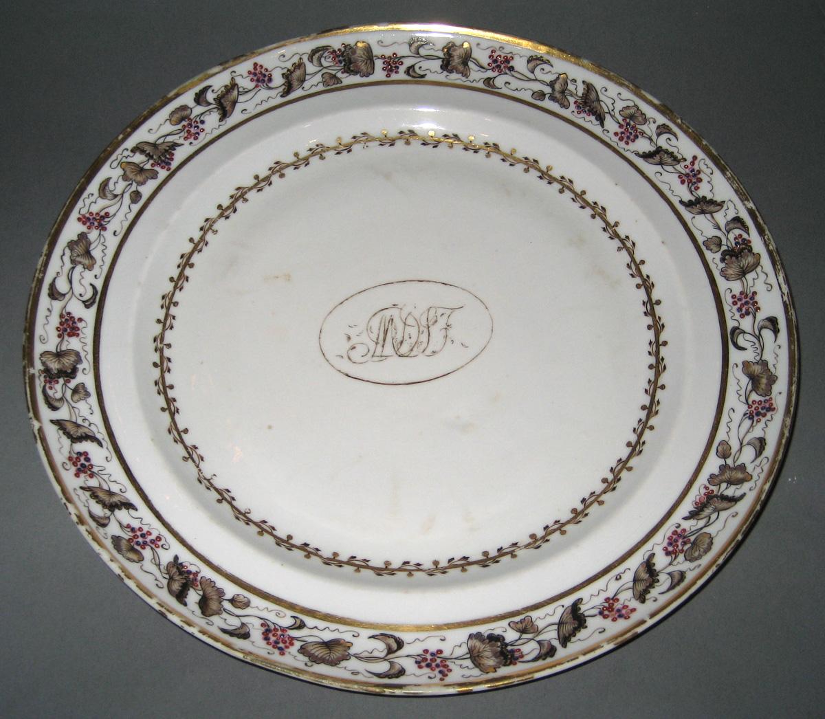 1961.0655.012 Porcelain Plate