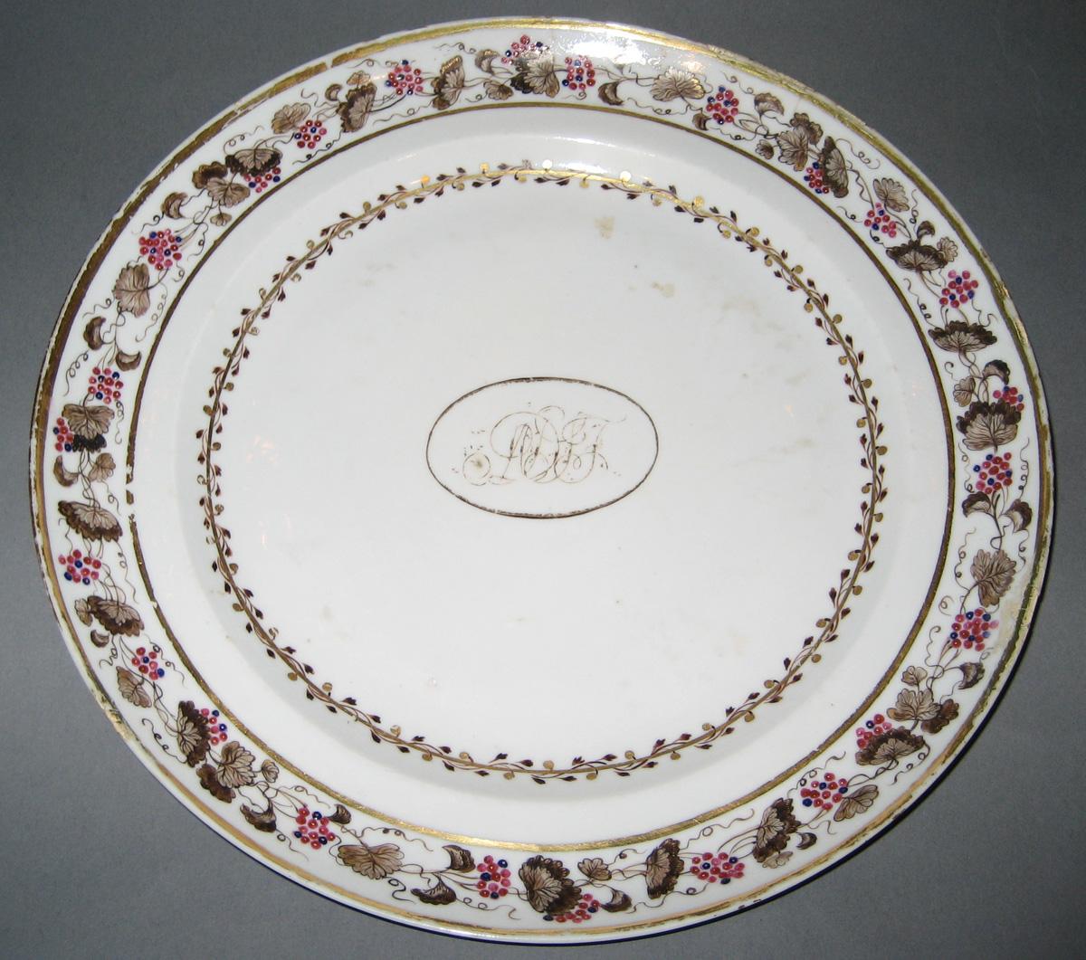 1961.0655.013 Porcelain Plate