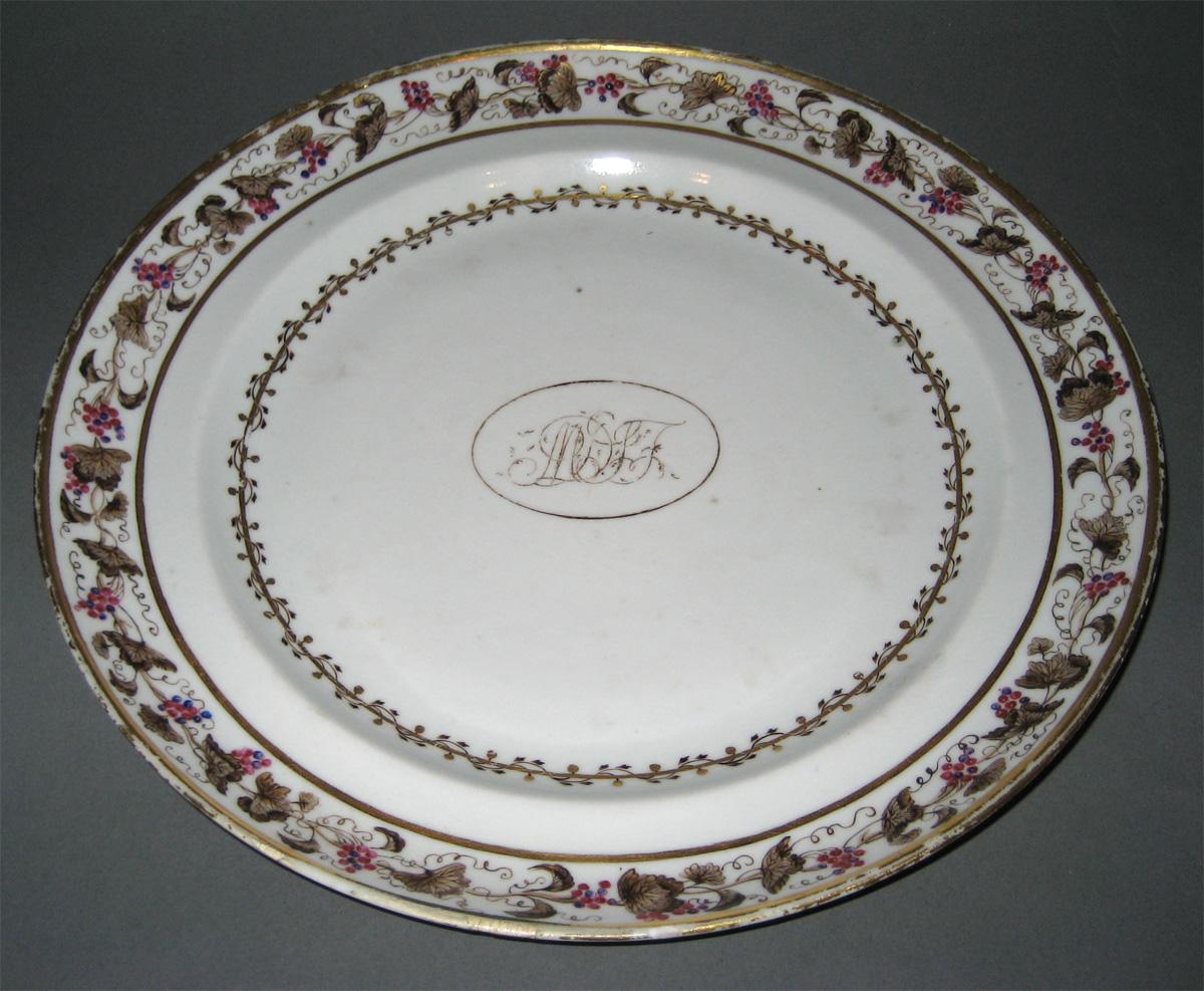 1961.0655.015 Porcelain Plate
