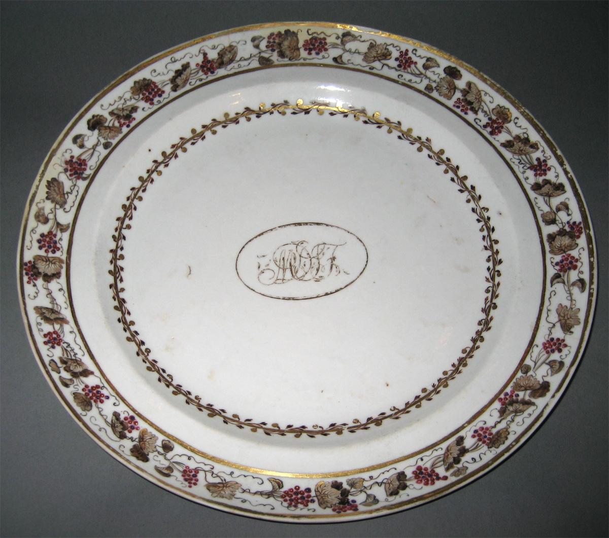 1961.0655.018 Porcelain Plate