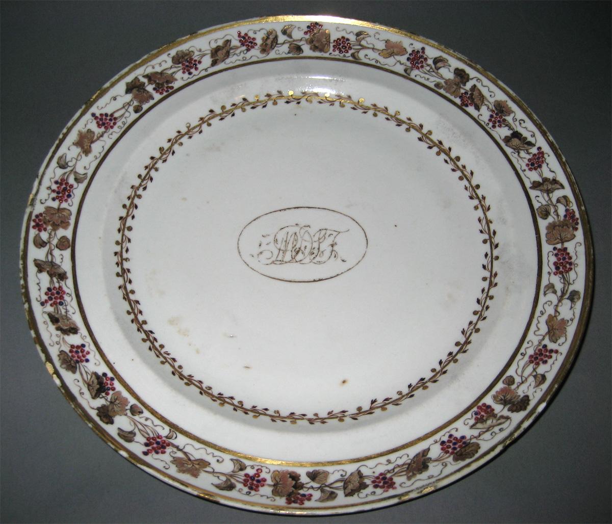1961.0655.019 Porcelain Plate