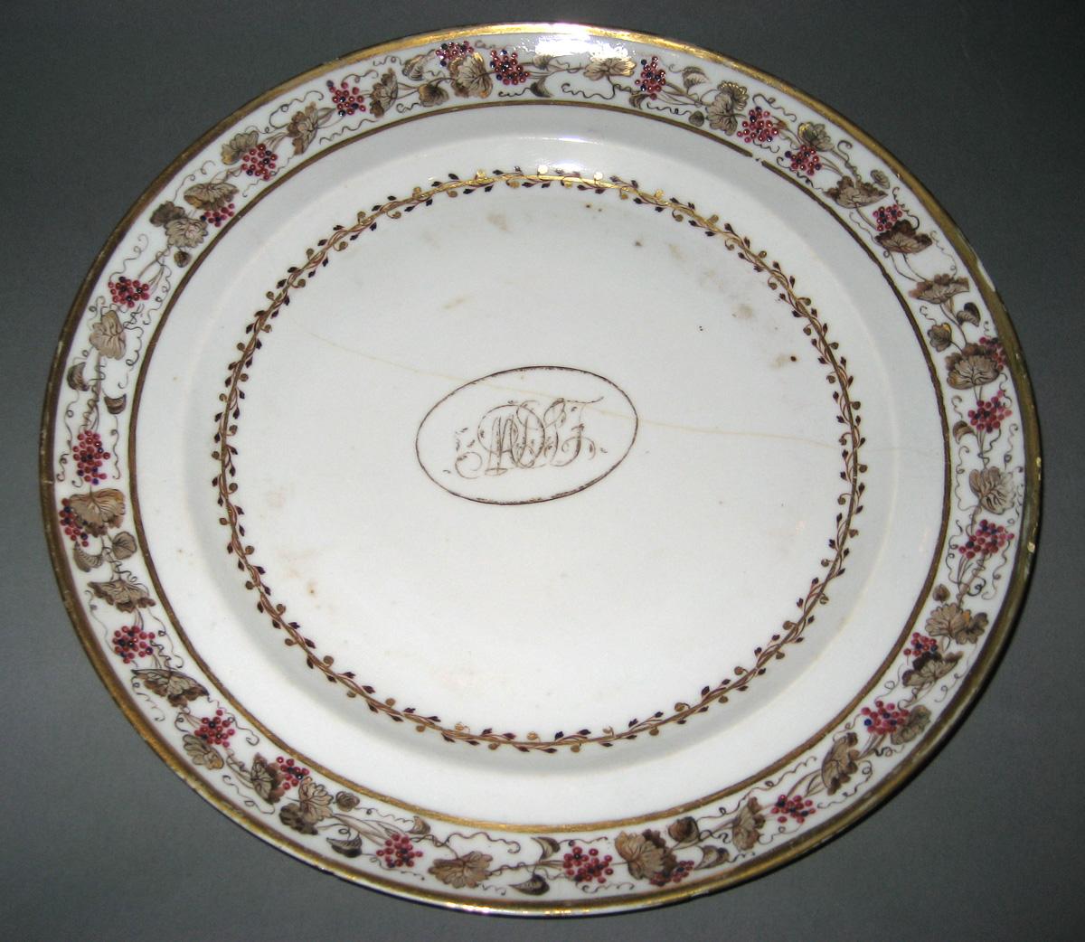 1961.0655.022 Porcelain Plate