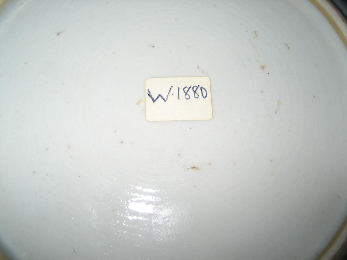 1961.0655.023 Dinner plate underside