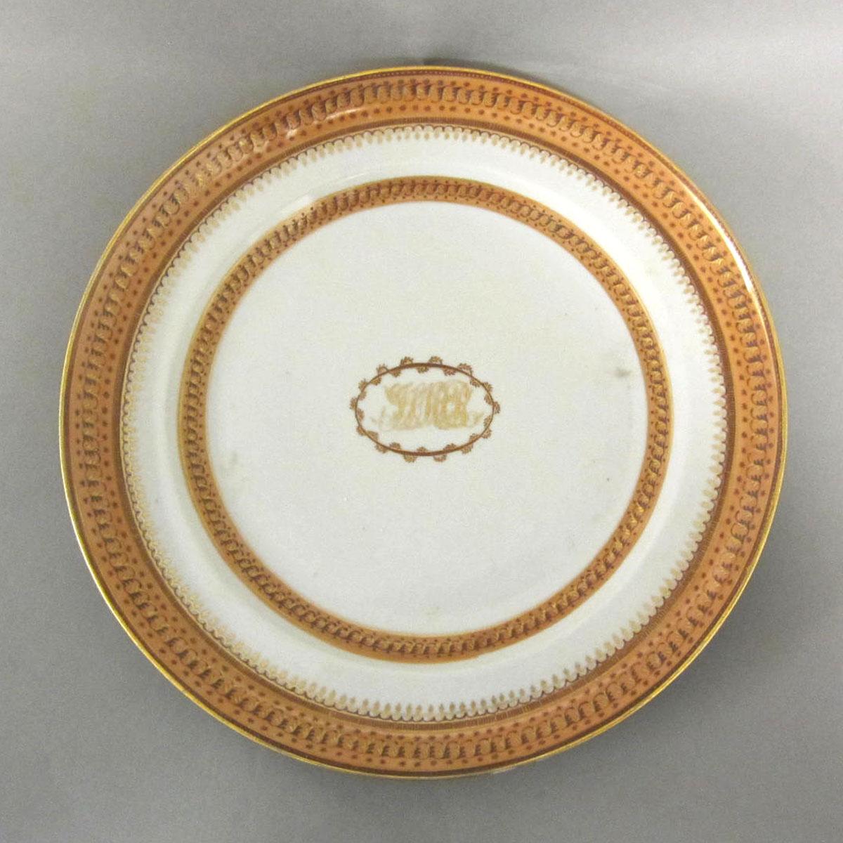 1961.0659.019 Porcelain  plate