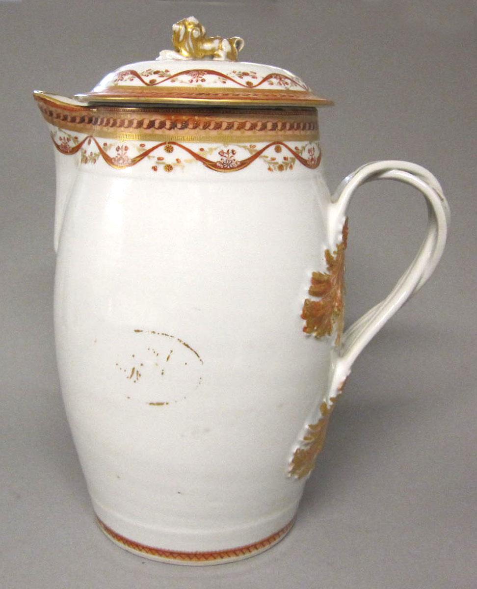 1961.0663.001 A,B Porcelain jug