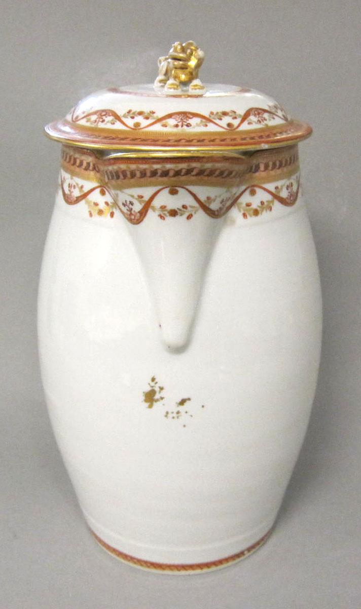 1961.0663.001 A,B Porcelain jug spout