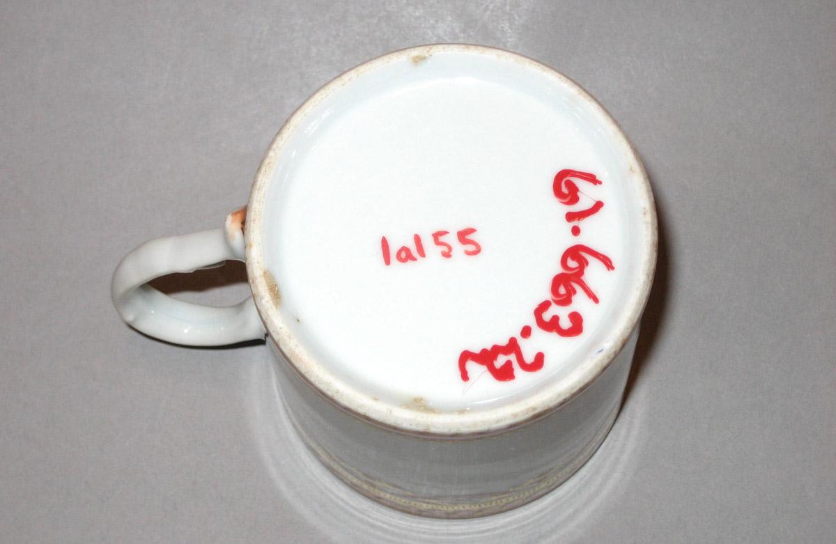 1961.0663.022 Porcelain Coffee Cup underside