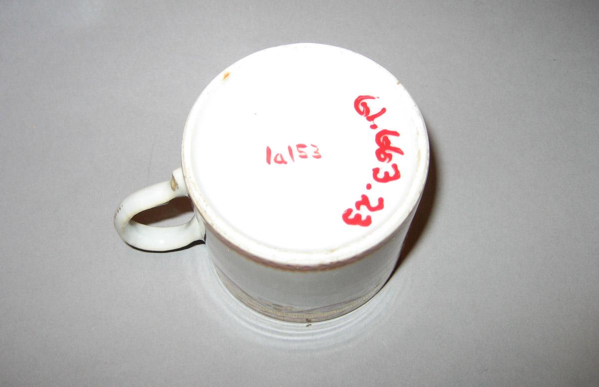 1961.0663.023 Porcelain Coffee Cup underside
