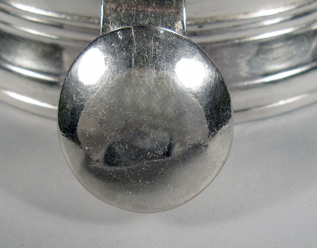 1961.0667 Silver Tankard handle terminal