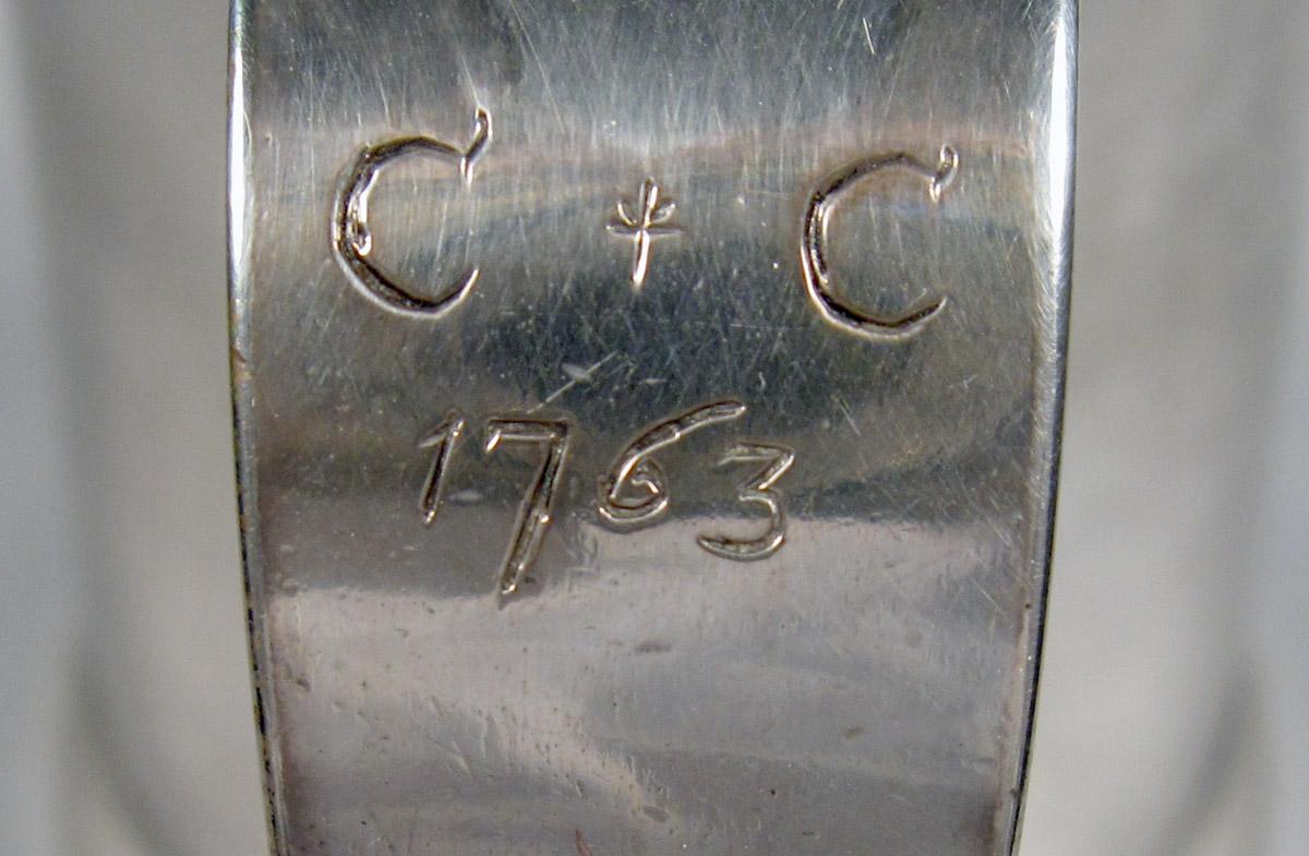 1961.0668 Silver Tankard engraving 1