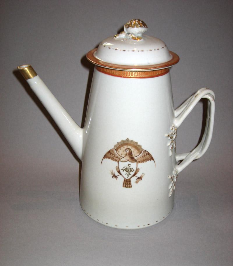 1961.0670.020 A, B Porcelain Coffee Pot