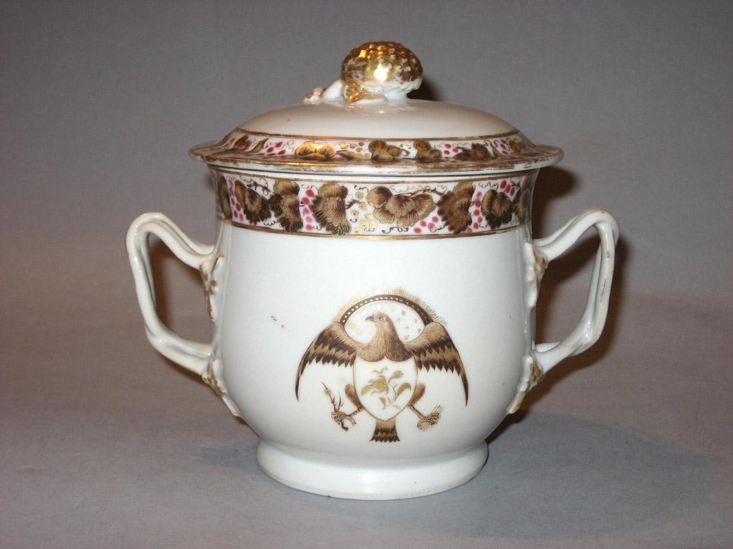 1961.0673.023 A, B Porcelain Sugar Bowl