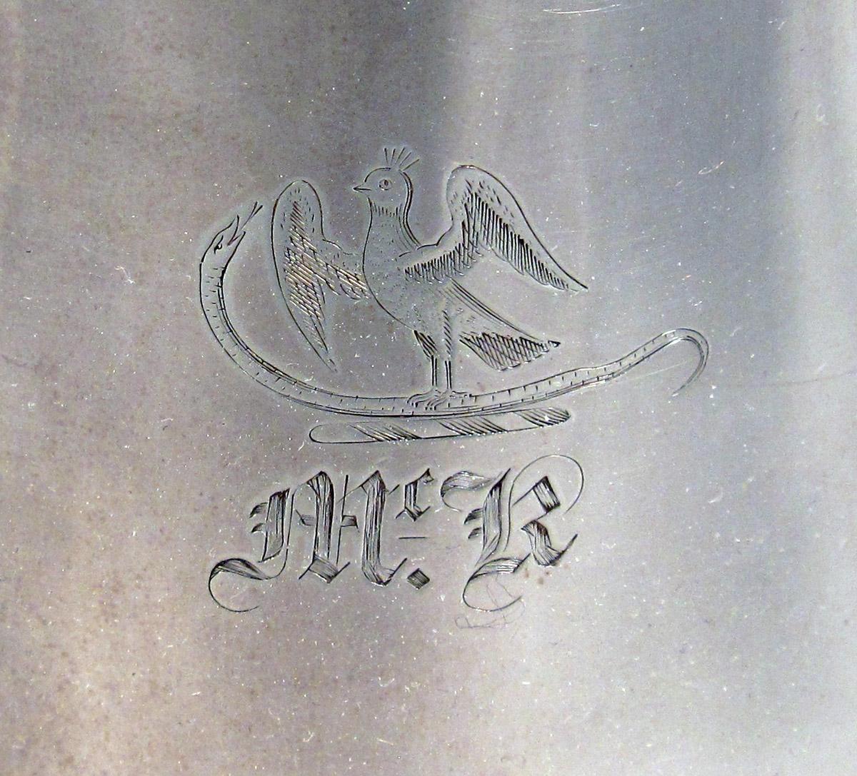 1961.0693.002 Silver Cann engraving