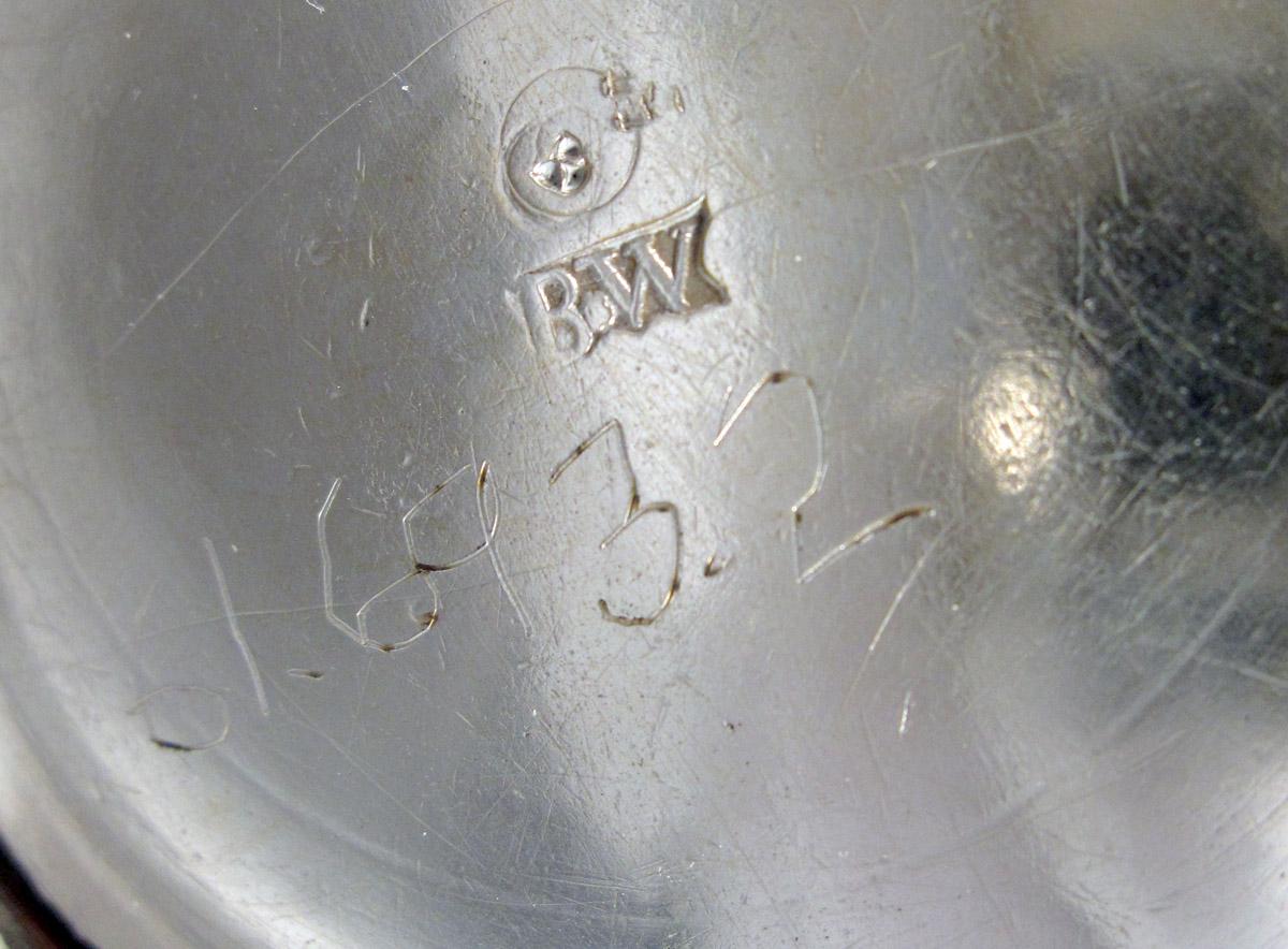 1961.0693.002 Silver Cann mark and inscription