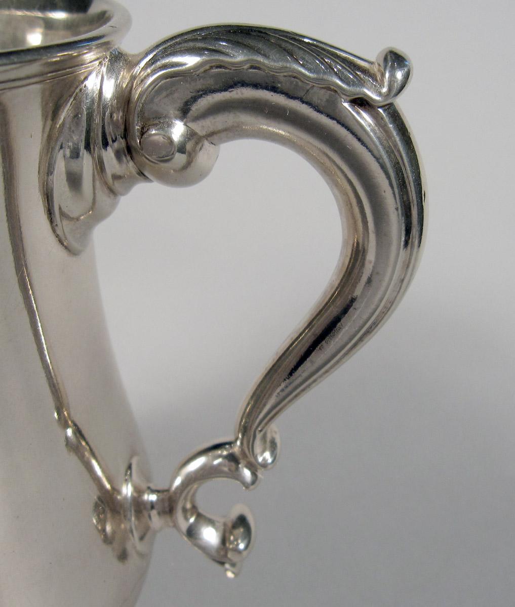 1961.0693.002 Silver Cann handle detail