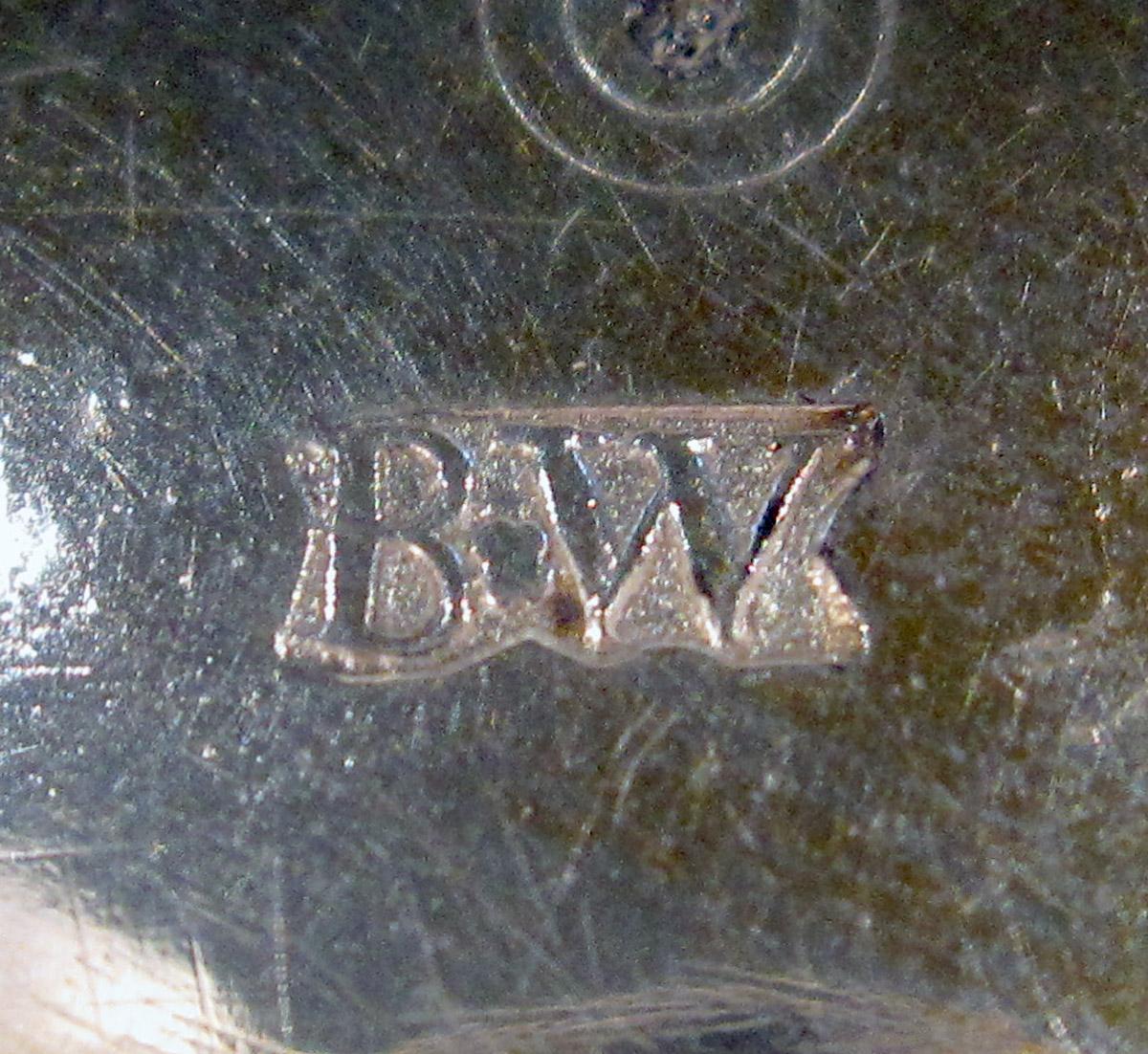 1961.0694 Silver Cann mark