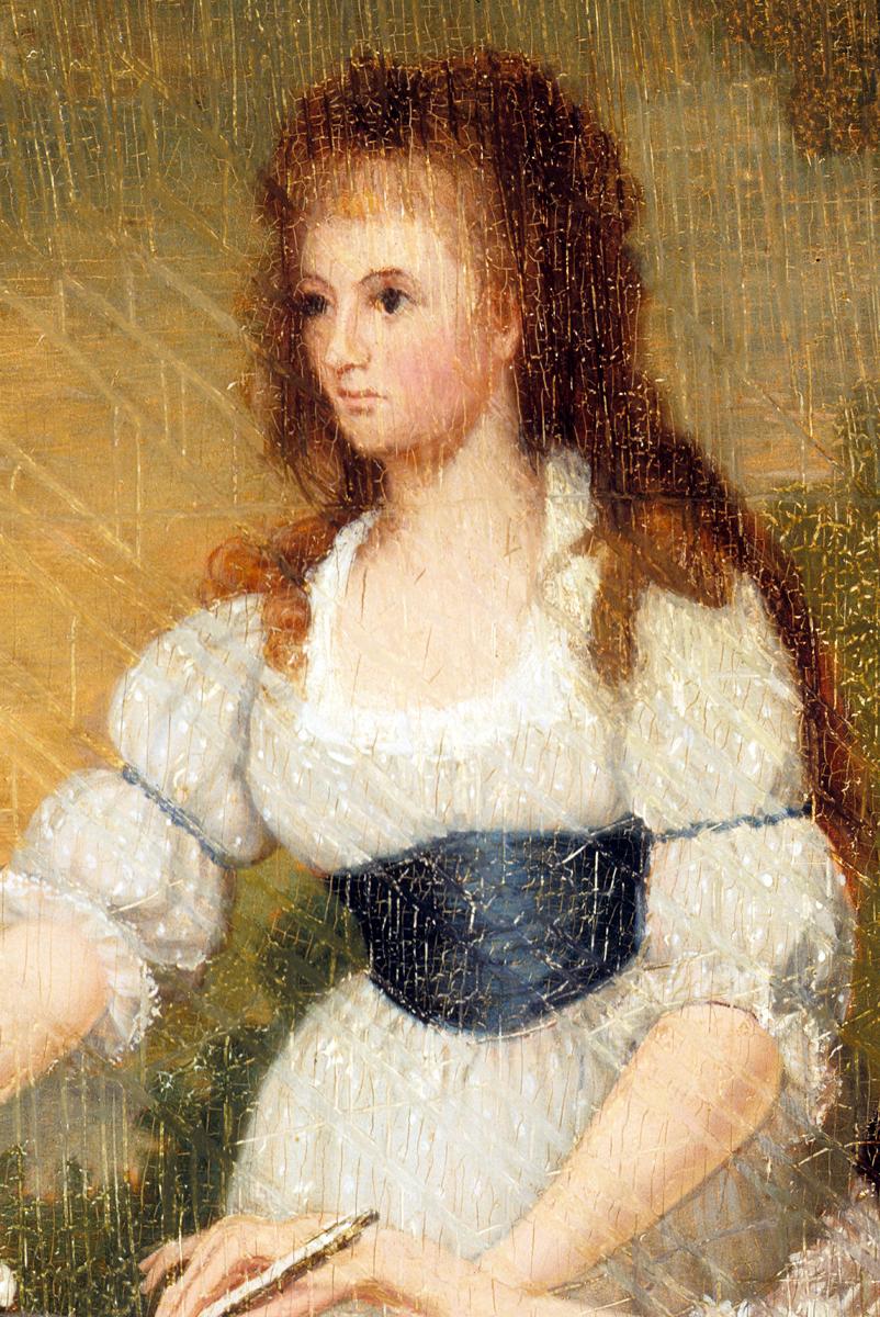 1961.0708 Painting, Detail