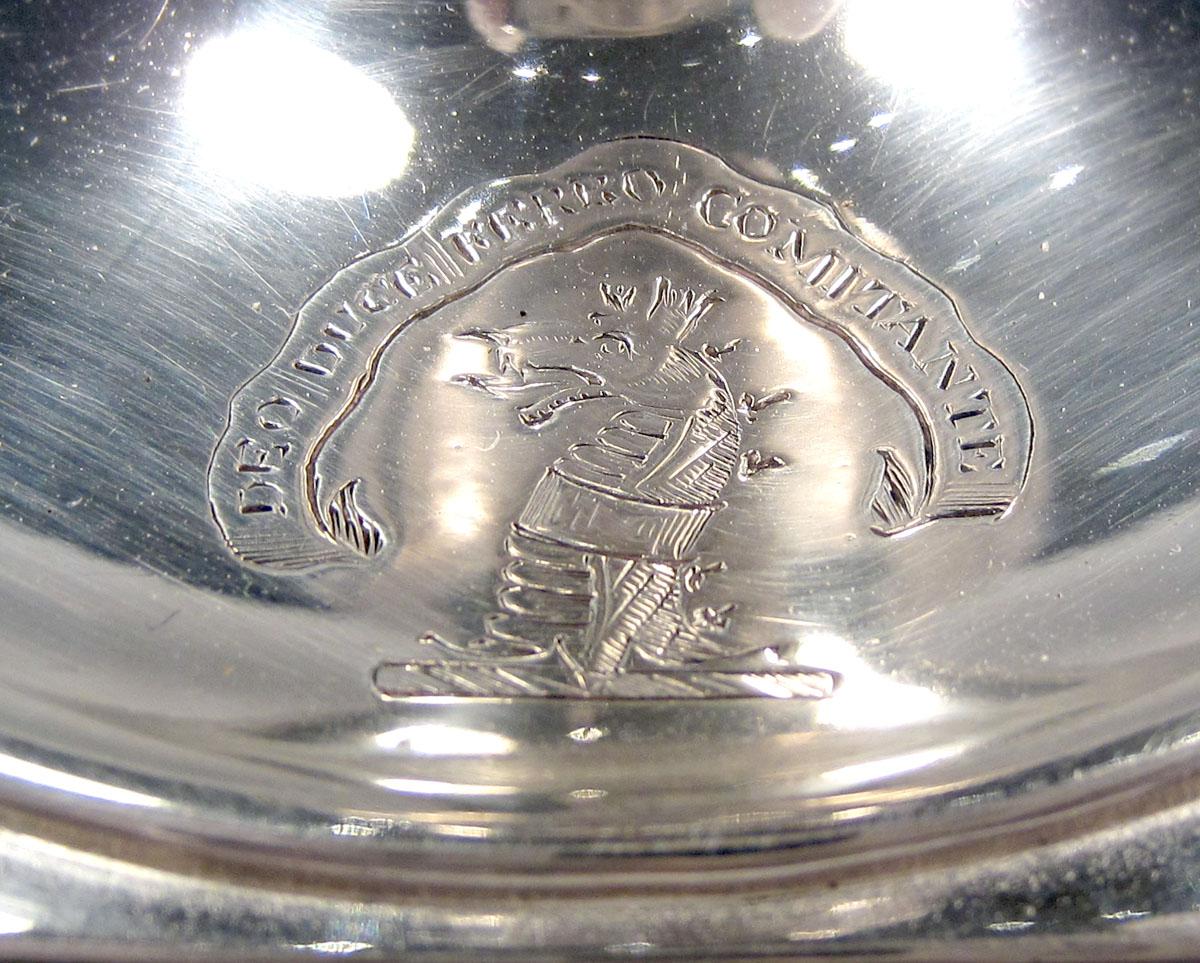 1961.0801.001 Silver Candlestick engraved decoration 1