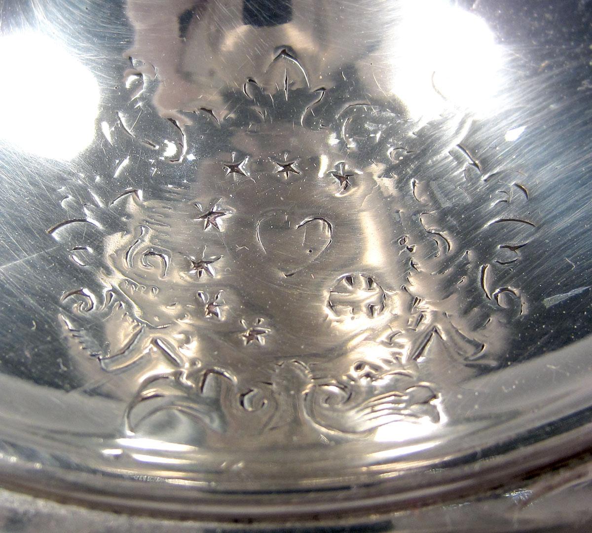 1961.0801.001 Silver Candlestick engraved decoration 2
