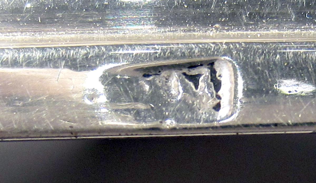 1961.0801.001 Silver Candlestick mark