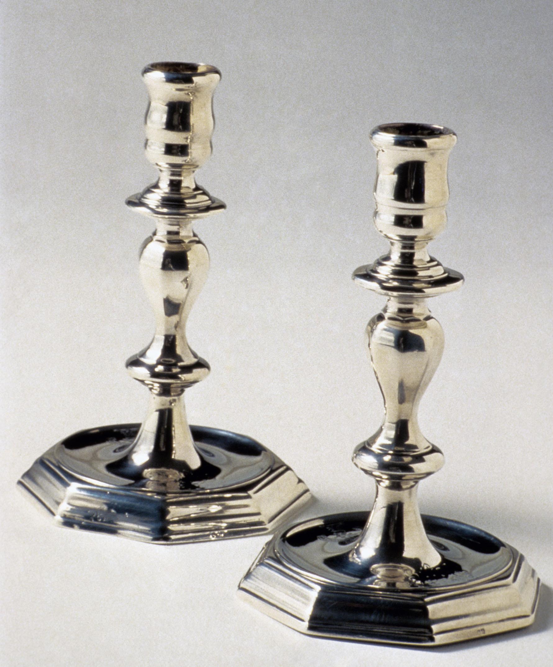 1961.0801.001, 1961.0801.002 Candlestick, view 1