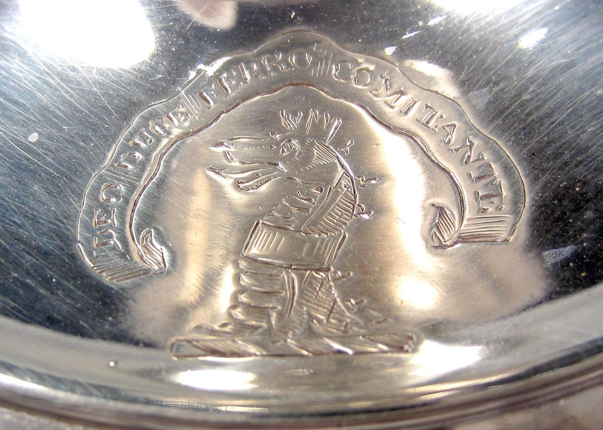 1961.0801.002 Silver Candlestick engraved decoration 1