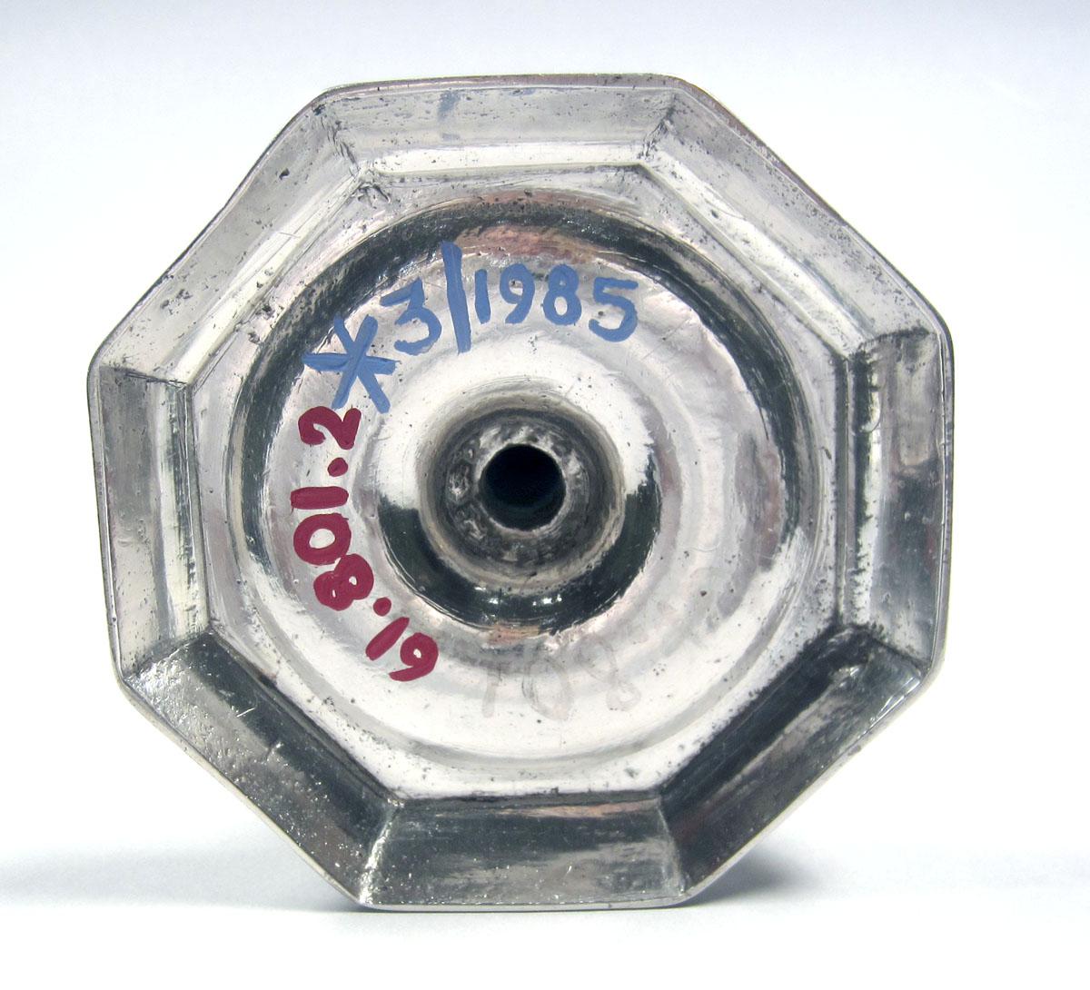 1961.0801.002 Silver Candlestick underside