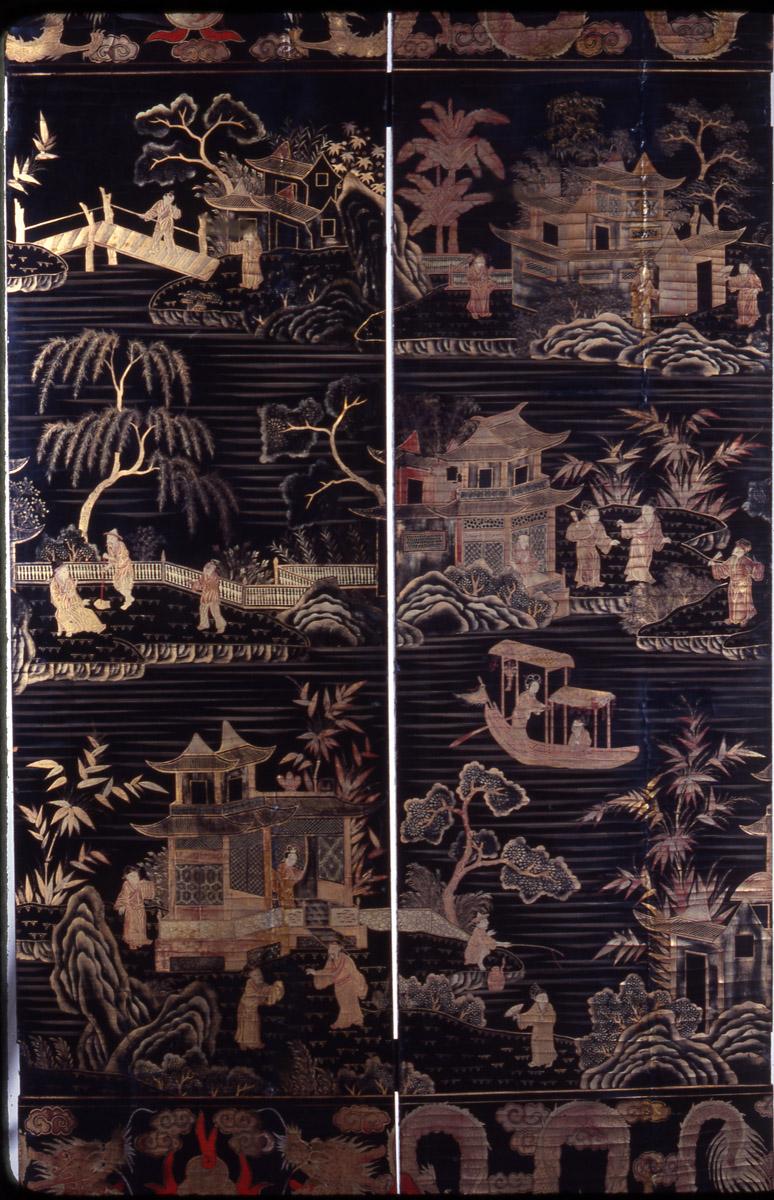 1961.0821 Screen, detail 2