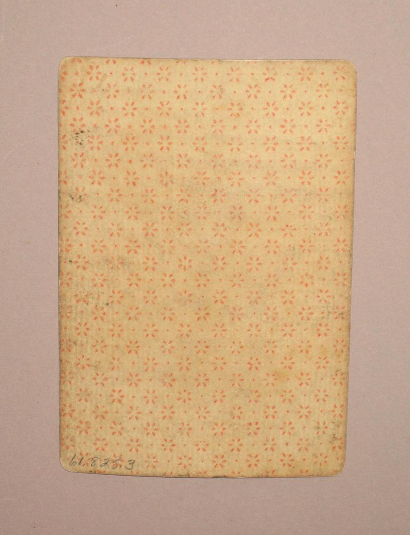 1961.0825.003 Playing Card (reverse)