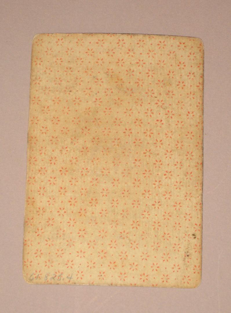 1961.0825.004 Playing Card (reverse)