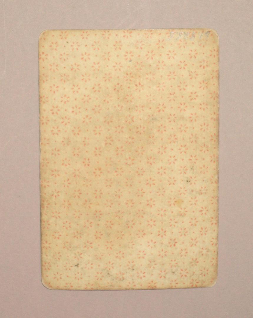 1961.0825.005 Playing Card (reverse)