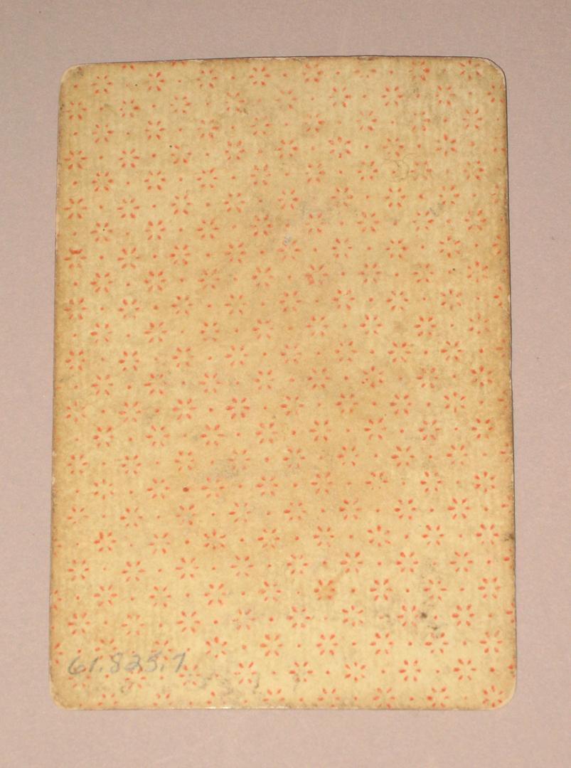 1961.0825.007 Playing Card (reverse)