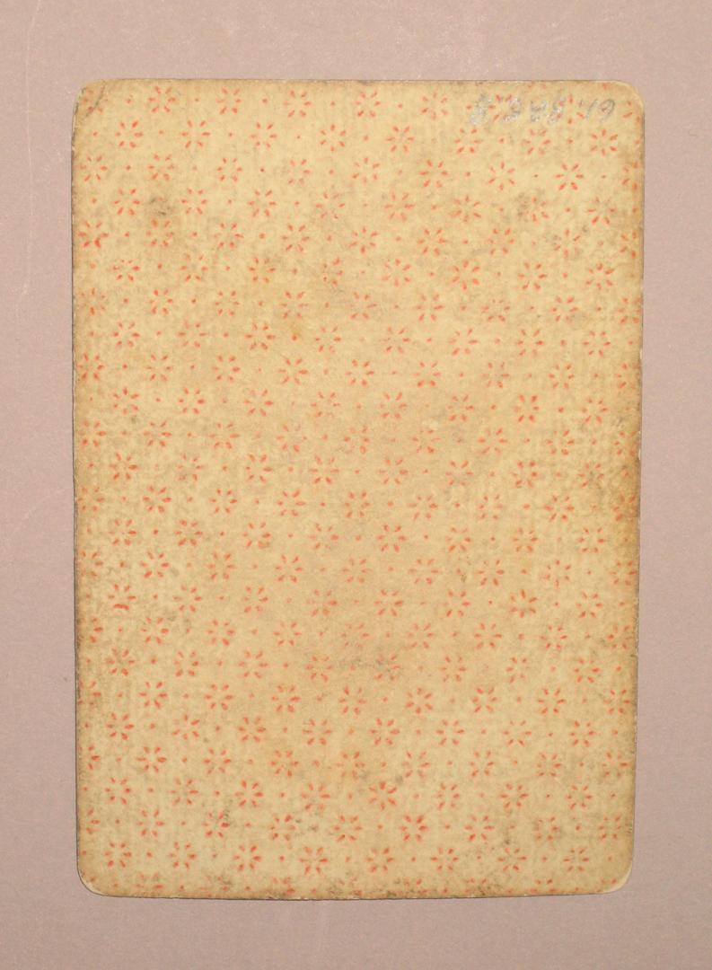 1961.0825.008 Playing Card (reverse)