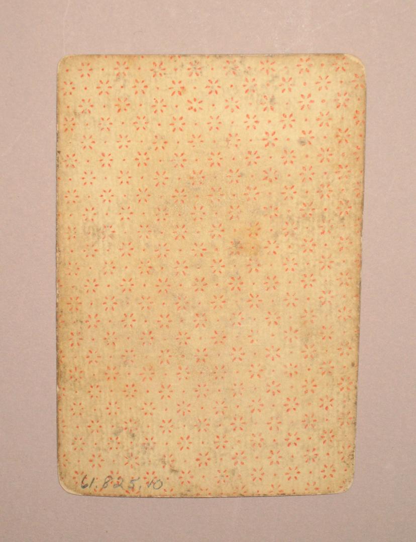 1961.0825.010 Playing Card (reverse)