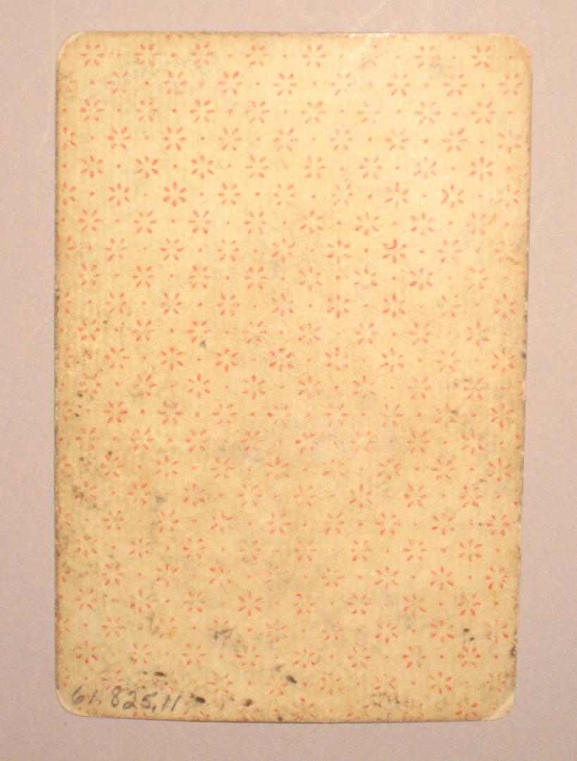 1961.0825.011 Playing Card (reverse)