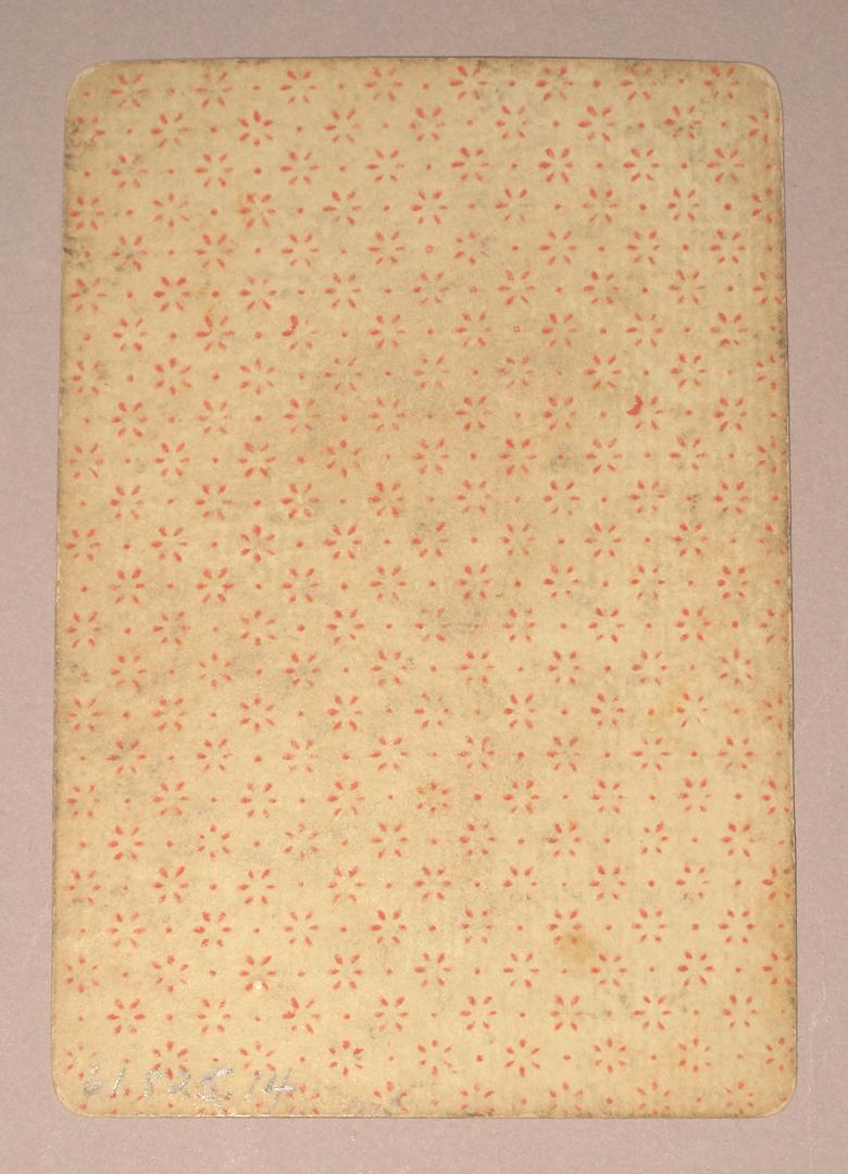 1961.0825.014 Playing Card (reverse)
