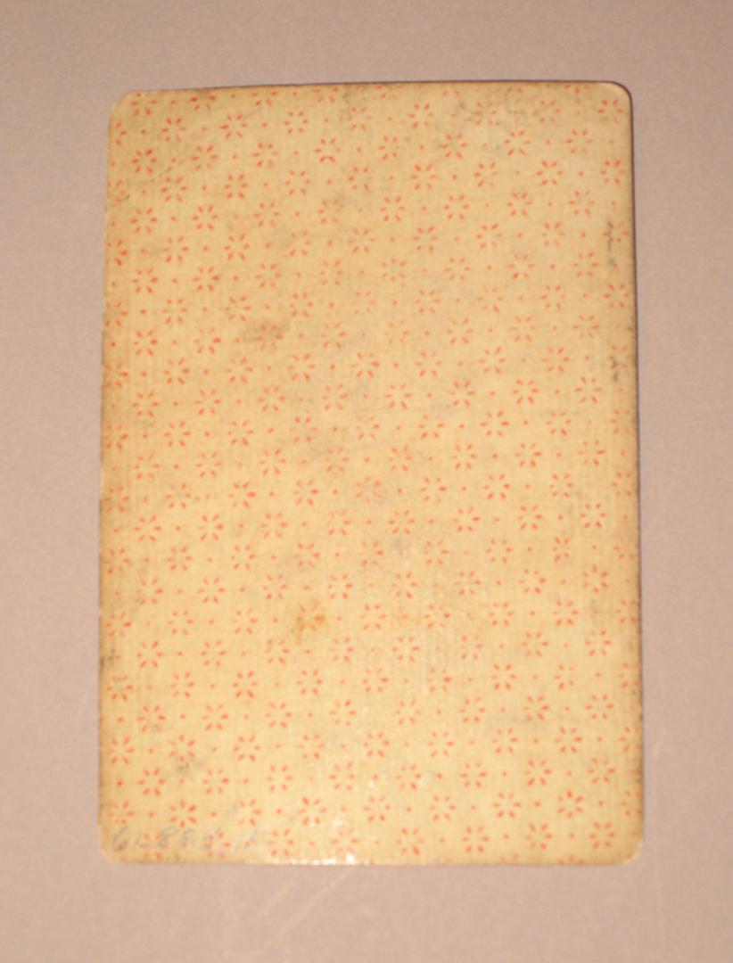 1961.0825.015 Playing Card (reverse)