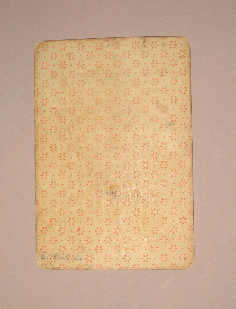 1961.0825.021 Playing Card (reverse)