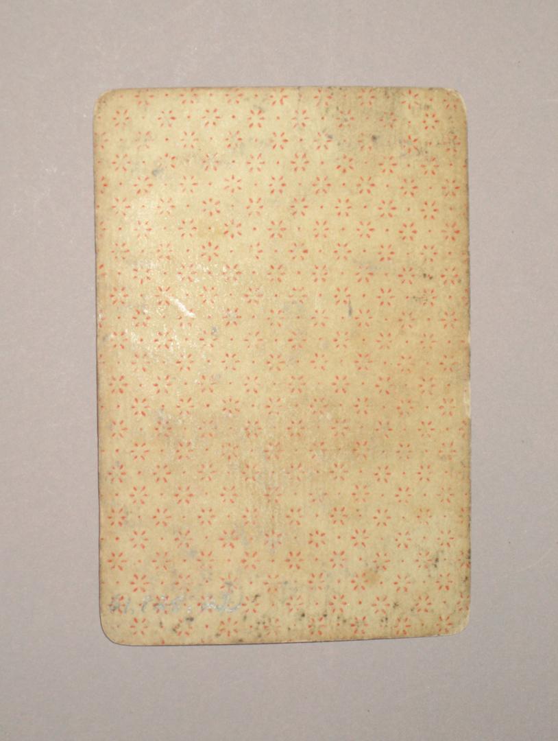1961.0825.022 Playing Card (reverse)