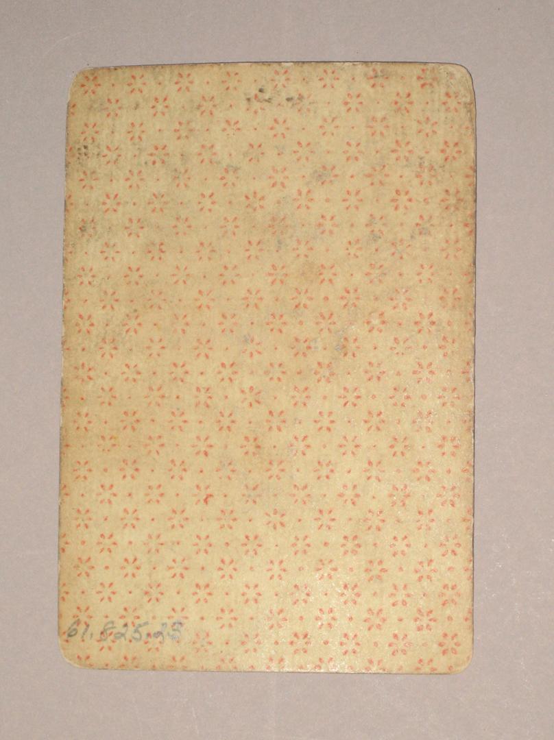 1961.0825.023 Playing Card (reverse)